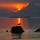 Puesta de sol en el lago Vättern. Wikimedia Commons